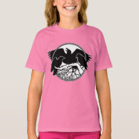 Girls Raven Shirts Raven / Crow Art Kids T-shirt