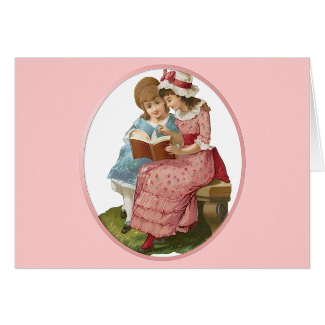 Girls Reading (Front Horizontal)