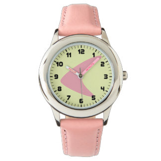 Girls Retro Boomerang Watch