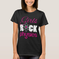 Girls Rock Physics Cool Fun Science STEM smart gir