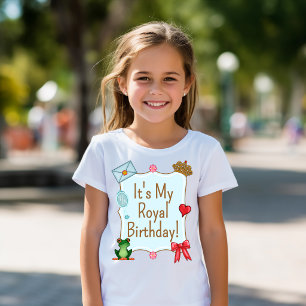 Girls Royal Birthday Shirt
