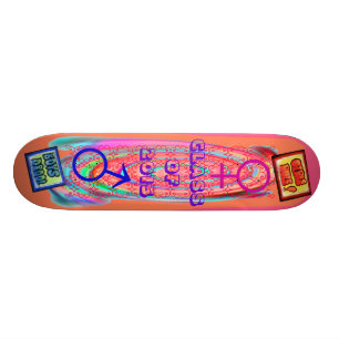 Girls Rule - Boys Drool Skateboard