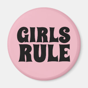 GIRLS RULE MAGNETS