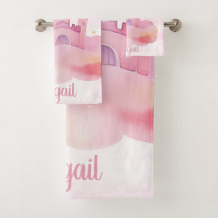 Girls Rule Palace customisable Bath Towel Set