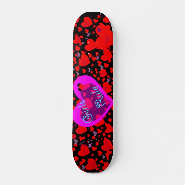 Girls Rule Skateboard (Front)