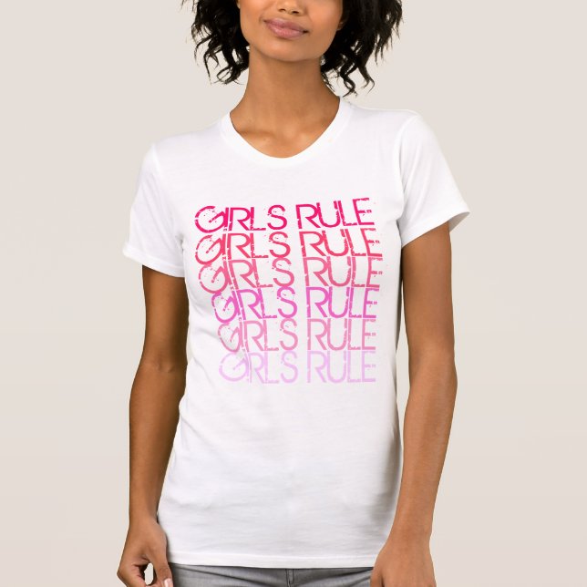 GIRLS RULE T-SHIRT (Front)
