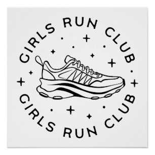 Girls run club poster