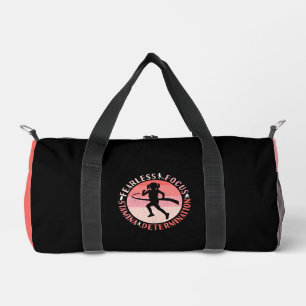 Girls Running Mindset - Focus Fearless Runner Duffle Bag