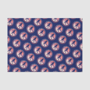 Girls Running Mindset - Focus Fearless Runner Tissue Paper