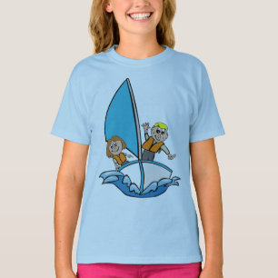 Girls' Sailing Adventure T-Shirt - Little Sailor 