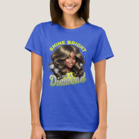 Girls' Shine Bright Like a Diamond T-Shirt
