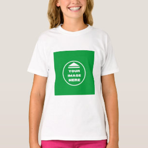 Girls' Shirt- - Personalised - Add Image / Text  T-Shirt