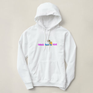 Girls Skate Too! - Skateboarding Hoodie