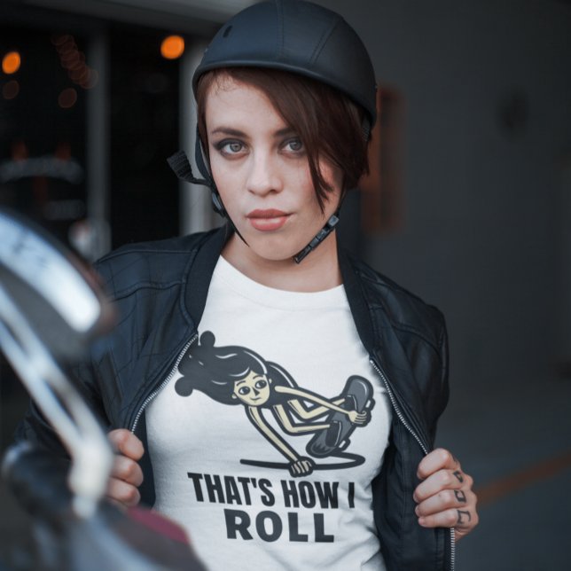 GIRLS SKATEBOARDING SKATEBOADER T-SHIRTS (Creator Uploaded)