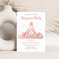 Girls Sleepover Party Birthday Party