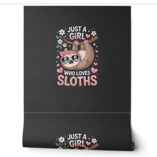Girls Sloth T-Shirt Wallpaper