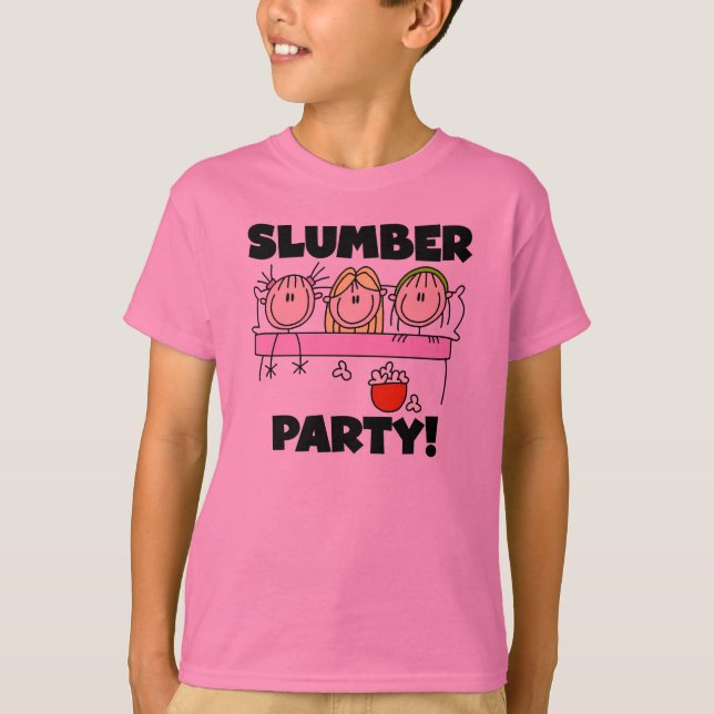 Girls Slumber Party T-Shirt (Front)