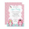 Girls Spa Invite Pamper party Make up invitation