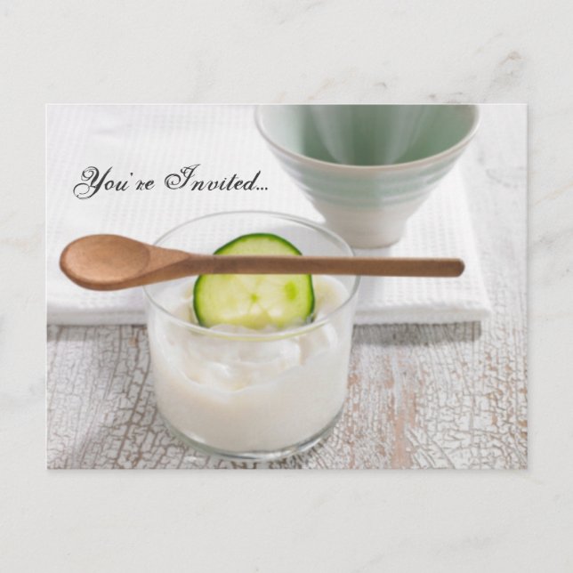 Girls Spa Weekend Invitation (Front)