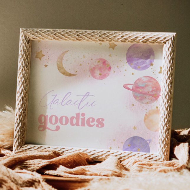 Girl's Space Galactic Goodies Sign (Creator Uploaded)
