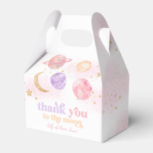 Girl's Space Party Favor Boxes