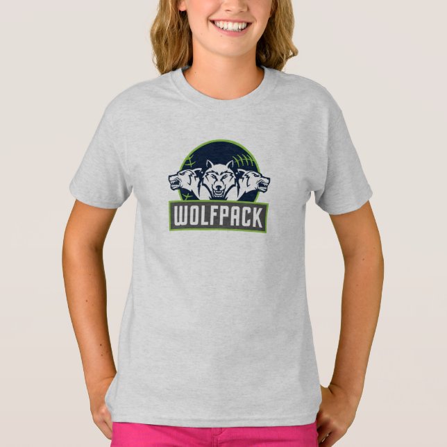 Girls' Sport-Tek Competitor WolfPack T-Shirt (Front)