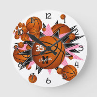 girls sports room decor basketballs stars