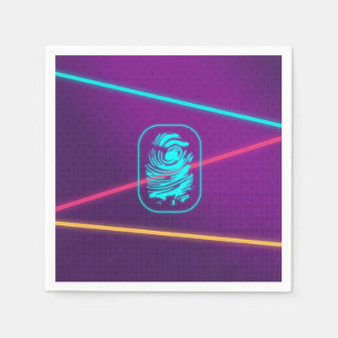 Girls Spy Party Laser Napkin