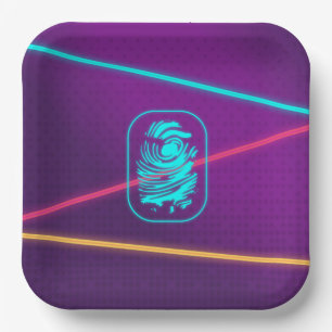 Girls Spy Party Laser Plates