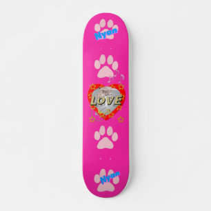 Girls Star ♡ nyan Pink Skateboard