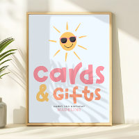Girls Summer Sun Pool Party Birthday Favour