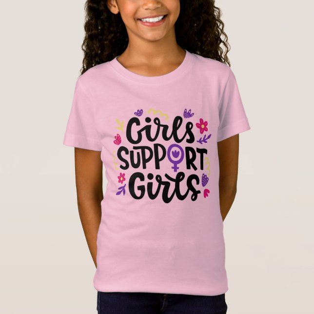 Girls Support Girls T-Shirt (Front)