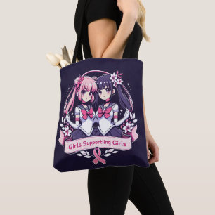 Girls Supporting girls Tote Bag