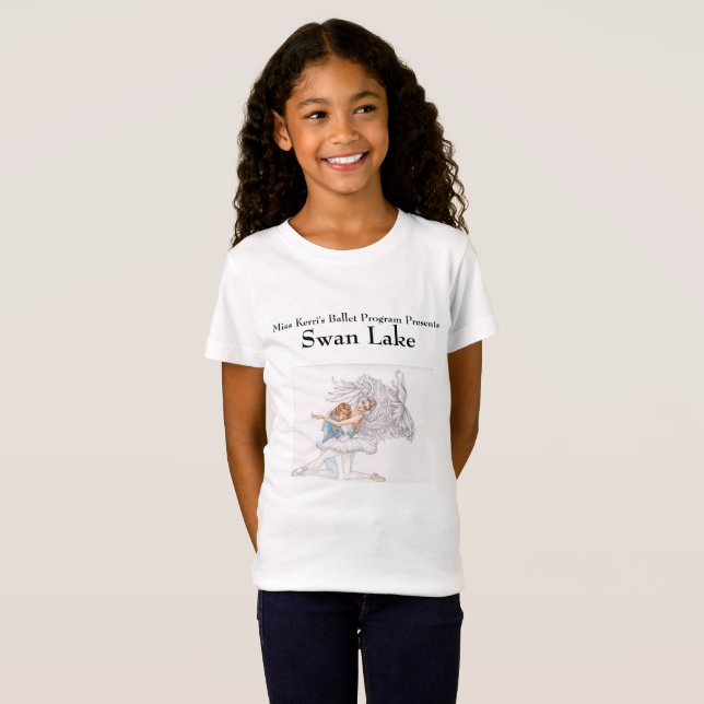 Girls Swan Lake Shirt (Front Full)