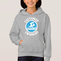 Girls' Swimming and Diving Custom Team Name / Text