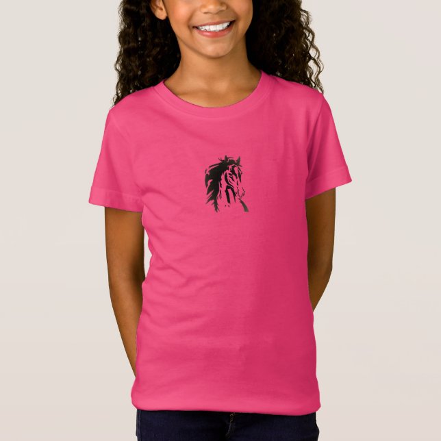 GIRLS T SHIRT ART AND DESIGN STYLE  (Front)