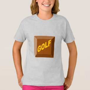Girls T-Shirt ash CHOCOLAT GOLF