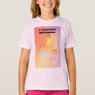 Girls T-shirt ballerinas