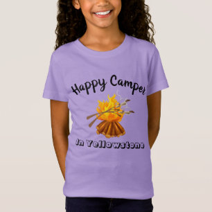 Girls T-Shirt-Happy Camper T-Shirt
