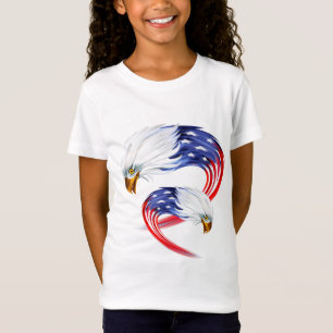 Girls T-Shirt-Patriotic T-Shirt