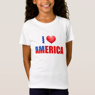 Girls T-Shirt-Patriotic T-Shirt