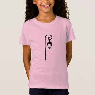 Girls T-shirt, Wellesley Lamppost Design T-Shirt