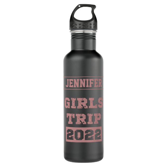 Girls Trip 2022 Girls Weekend Getaway Vacation 710 Ml Water Bottle (Front)