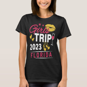 Girls Trip 2023 Florida Weekend Travel Group Match T-Shirt