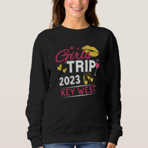 Girls Trip 2023 Key West Weekend Travel Group Matc Sweatshirt
