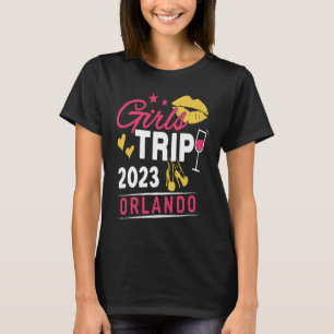 Girls Trip 2023 Orlando Weekend Travel Group Match T-Shirt