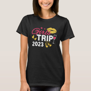 Girls Trip 2023 Weekend Travel Group Matching T-Shirt