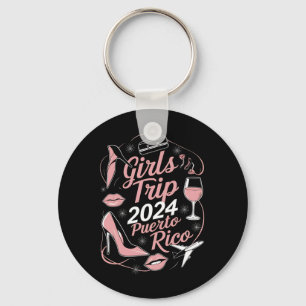 Girls Trip 2024 Puerto Rico Travel Group Caribbean Key Ring