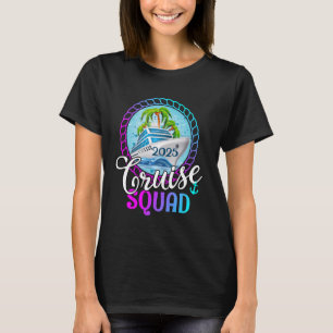 Girls Trip 2025 Girls Gone Cruising Birthday Cruis T-Shirt