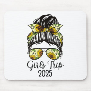 Girls Trip 2025 Weekend 2025 Vacation Trip Squad A Mouse Pad